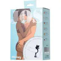 Изображение  Эрекционное кольцо с вибрацией и хвостиком Jos Mickey