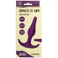 Lola Toys, Россия Анальный стимулятор из медицинского силикона Spice It Up Starter фиолетовый — купить в Минске Изображение Lola Toys, Россия Анальный стимулятор из медицинского силикона Spice It Up Starter фиолетовый