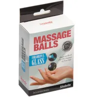 Фото  Стеклянные вагинальные шарики Sitabella Massage Balls Colorfil Glass