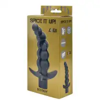 Изображение Lola Toys, Россия Анальная елочка Ecstasy Dark Grey
