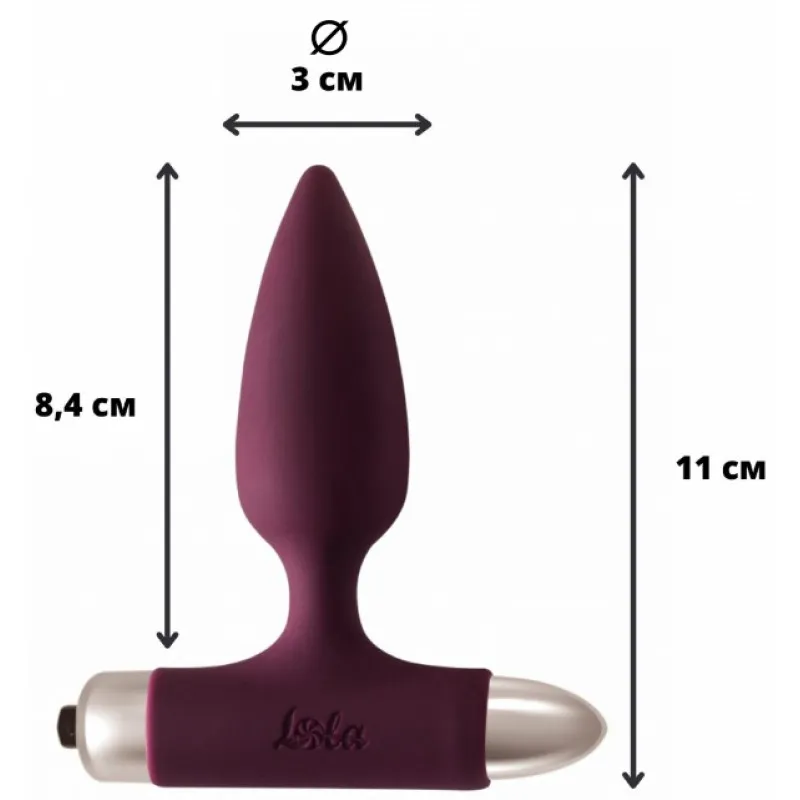 Lola Toys, Россия Анальная пробка с вибрацией Spice It Up New Edition Glory бордовая — купить в Минске Изображение Lola Toys, Россия Анальная пробка с вибрацией Spice It Up New Edition Glory бордовая