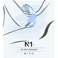 Изображение  Смарт-вибратор и массажер Кегеля Niya-Niya 1 светло-голубой