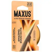 Фото Maxus, Великобритания Презервативы точечные Maxus X-Edition Amazing 2000 Dots 3 шт
