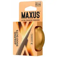 Фото Maxus, Великобритания Презервативы точечные Maxus X-Edition Amazing 2000 Dots 3 шт