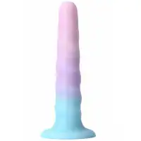 Изображение Lola Toys, Россия Блестящий фаллос на присоске Flow Unicorn 17 см