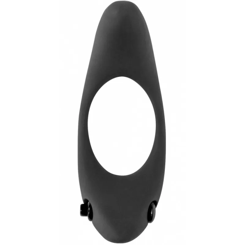 Изображение Lola Toys, Россия Эрекционное кольцо с двойной вибростимуляцией Pure Passion Lunar Black