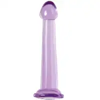 Фото TOYFA Basic Фиолетовый фаллоимитатор Jelly Dildo M Toyfa Basic 18 см