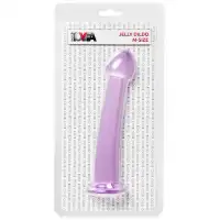 Фото TOYFA Basic Фиолетовый фаллоимитатор Jelly Dildo M Toyfa Basic 18 см