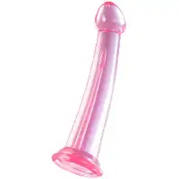 Фото TOYFA Basic Розовый фаллоимитатор Jelly Dildo XL Toyfa Basic 22 см