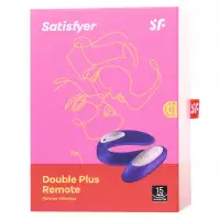 Фото Satisfyer, Германия Вибратор для пар с пультом дистанционного управления Satisfyer Double Plus Remote