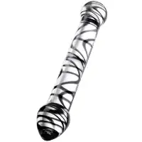 Изображение Sexus Glass Двусторонний фаллос из стекла Sexus Glass 21 см