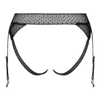Изображение Obsessive, Польша Пикантные трусики с пажами для чулок Lanelia XL/XXL