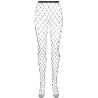 Фото Obsessive, Польша Сексуальные черные колготки в крупную сетку XL/XXL