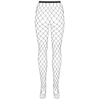 Фото Obsessive, Польша Сексуальные черные колготки в крупную сетку XL/XXL