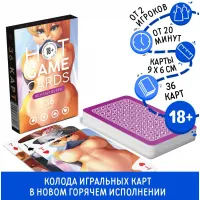 Изображение  Эротические игральные карты Hot Game Cards Хентай Фурри 36 карт 18+