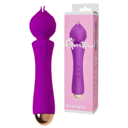 Flovetta by toyfa, Китай Вибратор-массажер c лепестками Flovetta by Toyfa Hyacinth — купить в Минске Изображение Flovetta by toyfa, Китай Вибратор-массажер c лепестками Flovetta by Toyfa Hyacinth