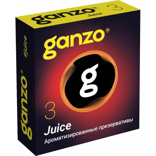 Фото GANZO Презервативы Ganzo №3 Juice микс ароматов