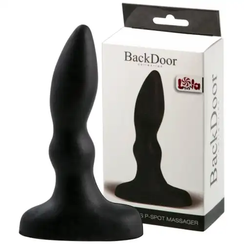 Фото Lola Toys, Россия Анальная втулка с рельефом Beginners P-Spot Massager Black