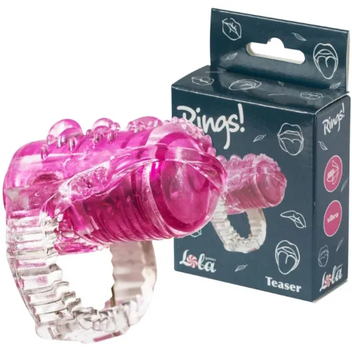 Изображение Lola Toys, Россия Насадка на язык для оральных ласк Rings Teaser