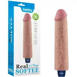 Классический вибратор Real Softee 24 см