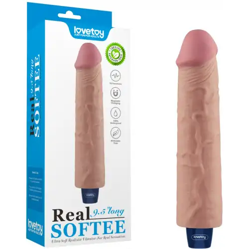 Фото Lovetoy, Китай Классический вибратор Real Softee 24 см