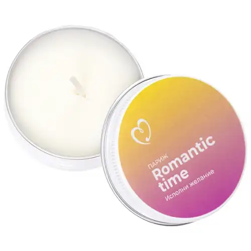 Изображение  Массажная свеча Eromantica Romantic Time Париж 30 мл