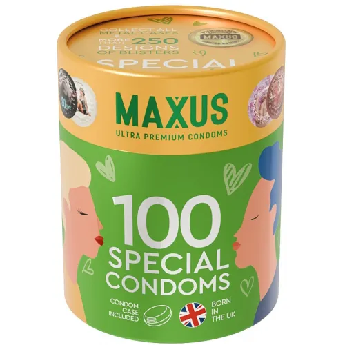 Изображение Maxus Презервативы Maxus №100 So Much Sex Special точечно-ребристые