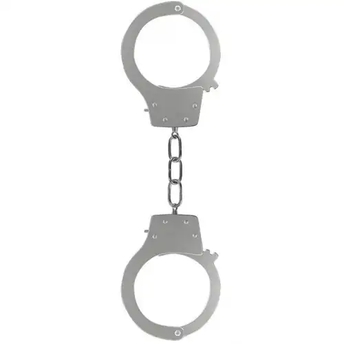 Фото  Металлические наручники Ouch Beginners Handcuffs