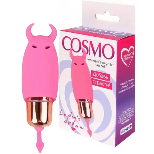 Фото  Мини-вибростимулятор дьяволенок Cosmo