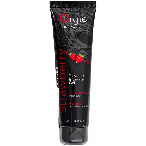 Изображение Orgie, Португалия Съедобный интимный гель Orgie Lube Tube со вкусом клубники 100 мл