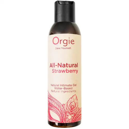 Фото Orgie, Португалия Оральная гель-смазка All-Natural Strawberry 150 мл