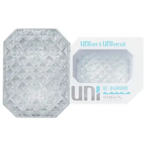Фото Tenga, Япония Мастурбатор Tenga Uni Diamond прозрачный