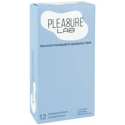 Изображение  Ультратонкие презервативы Pleasure Lab 12 шт