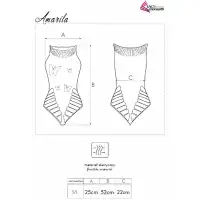 Изображение Livia Corsetti Fashion, Польша Эротическое боди с бабочками из страз Amarila S/L