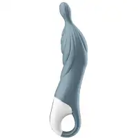 Satisfyer, Германия Универсальный вибратор с точечным стимулятором Satisfyer A-Mazing 2 серый — купить в Минске Изображение Satisfyer, Германия Универсальный вибратор с точечным стимулятором Satisfyer A-Mazing 2 серый