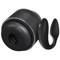 Фото We-Vibe, Канада Набор стимуляторов для пар Double the Fun мастурбатор ArcWave Voy + смарт-вибратор We-Vibe Sync 2