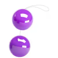 Изображение Baile, Китай Анально-вагинальные шарики Twins Ball фиолетовые