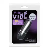 Изображение Baile, Китай Вибропуля Mini Vibe с 10 режимами вибрации черная