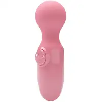 Изображение Pretty Love Компактный розовый вибромассажер Pretty Love Mini Stick