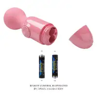 Изображение Pretty Love Компактный розовый вибромассажер Pretty Love Mini Stick