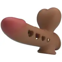 Изображение Pretty Love Насадка на пенис и мошонку с функцией расширения Airbag Penis Sleeve Tyronn