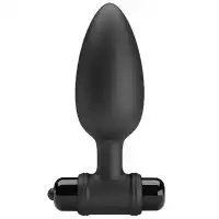 Фото Pretty Love Анальная втулка с вибрацией Pretty Love Vibra Butt Plug II черная