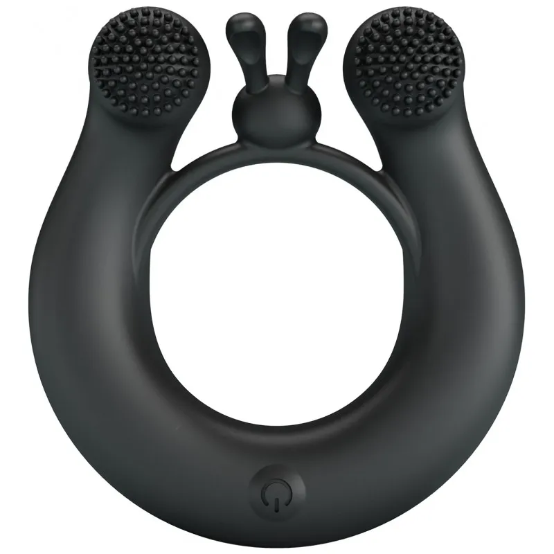 Изображение Pretty Love Перезаряжаемое эрекционное виброкольцо Vibrant Penis Ring Dahlia