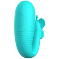Фото Pretty Love, Китай Виброяйцо с поступательными движениями Pretty Love Remi с пультом ДУ бирюзовое