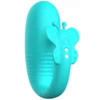 Фото Pretty Love, Китай Виброяйцо с поступательными движениями Pretty Love Remi с пультом ДУ бирюзовое
