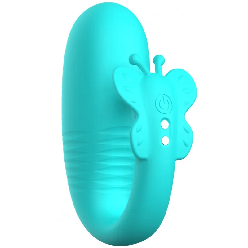 Фото Pretty Love, Китай Виброяйцо с поступательными движениями Pretty Love Remi с пультом ДУ бирюзовое