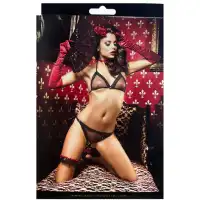Фото Baci Lingerie, Тайвань Полупрозрачный комплект с кружевом Dolce Vita OS