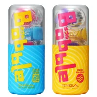Фото Tenga, Япония Tenga Bobble Crazy Cubes - Мастурбатор нереалистичный, 14 см (прозрачный)