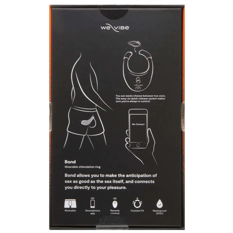 Фото We-Vibe, Канада Эрекционное кольцо-вибратор для ношения с дистанционным управлением We-Vibe Bond