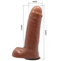 Baile Health Care Product Вибрострапон-мулат с реалистичной насадкой Realdeal Penis Strap On 16 см — купить в Минске Фото Baile Health Care Product Вибрострапон-мулат с реалистичной насадкой Realdeal Penis Strap On 16 см
